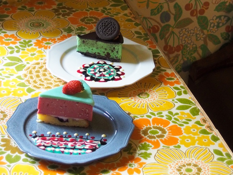 cafe太陽ノ塔 GREEN WESTのフォトジェニックなケーキ